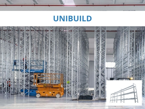 Sidac Iberia ESTANTES DE ARMAZÉM CARGA PALLET UNIBUILD