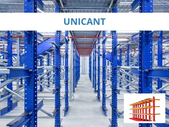 Sidac Iberia ESTANTES DE ARMAZÉM CARGA PALLET UNICANT