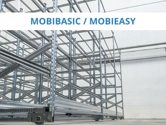 Sidac Iberia ESTANTES MOBIBASIC _ MOBIEASY SISTEMA DE BASE MECÂNICA MANUAL