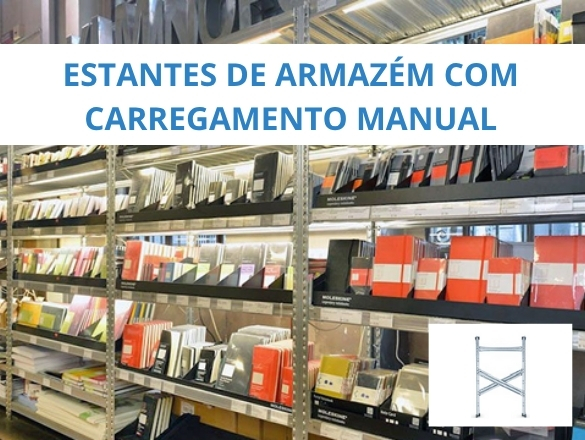 Sidac iberia ESTANTES DE ARMAZÉM COM CARREGAMENTO MANUAL
